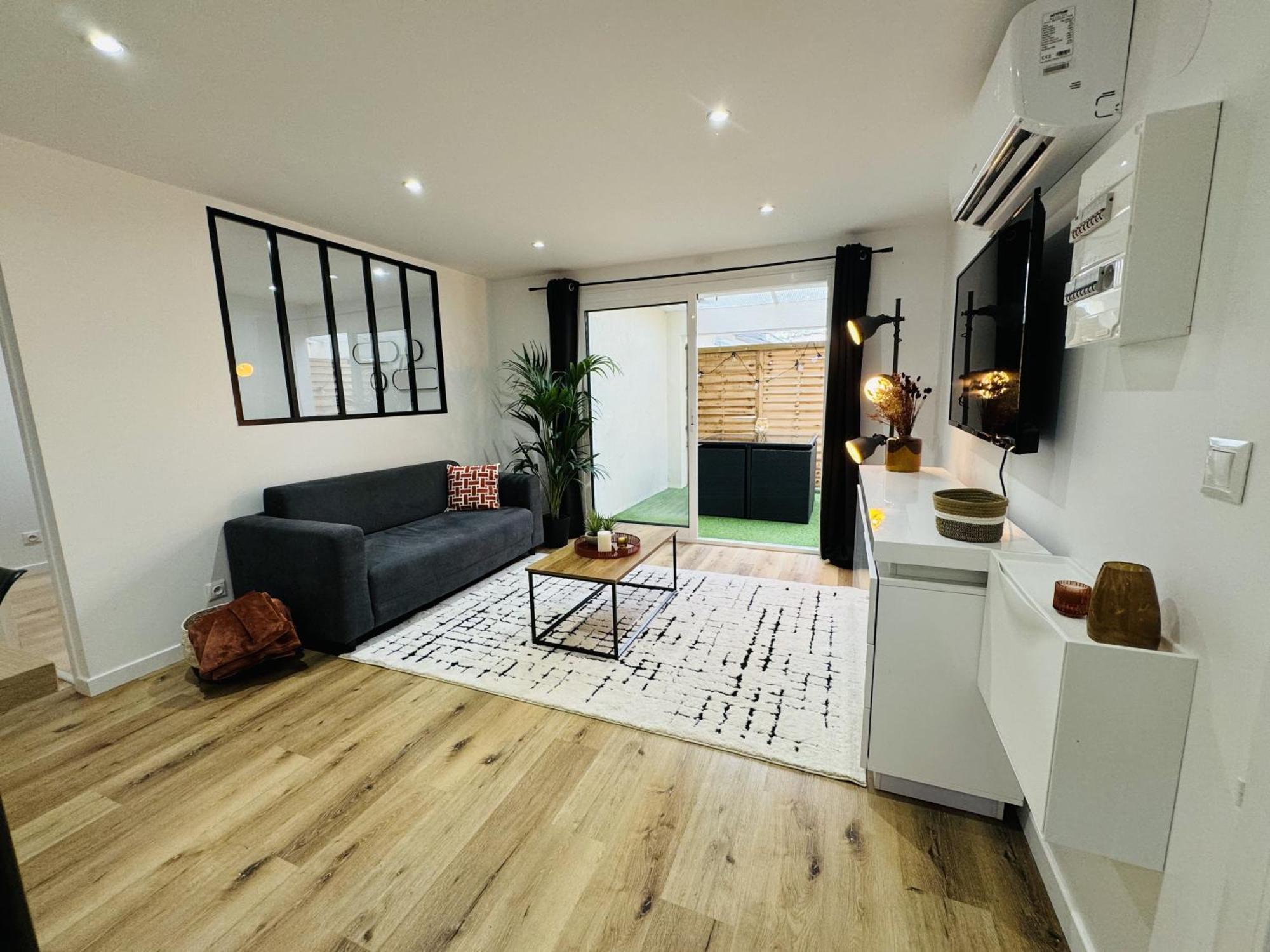 Le Bel Aire - Terrasse - Wifi Apartment เบกเลส์ ภายนอก รูปภาพ