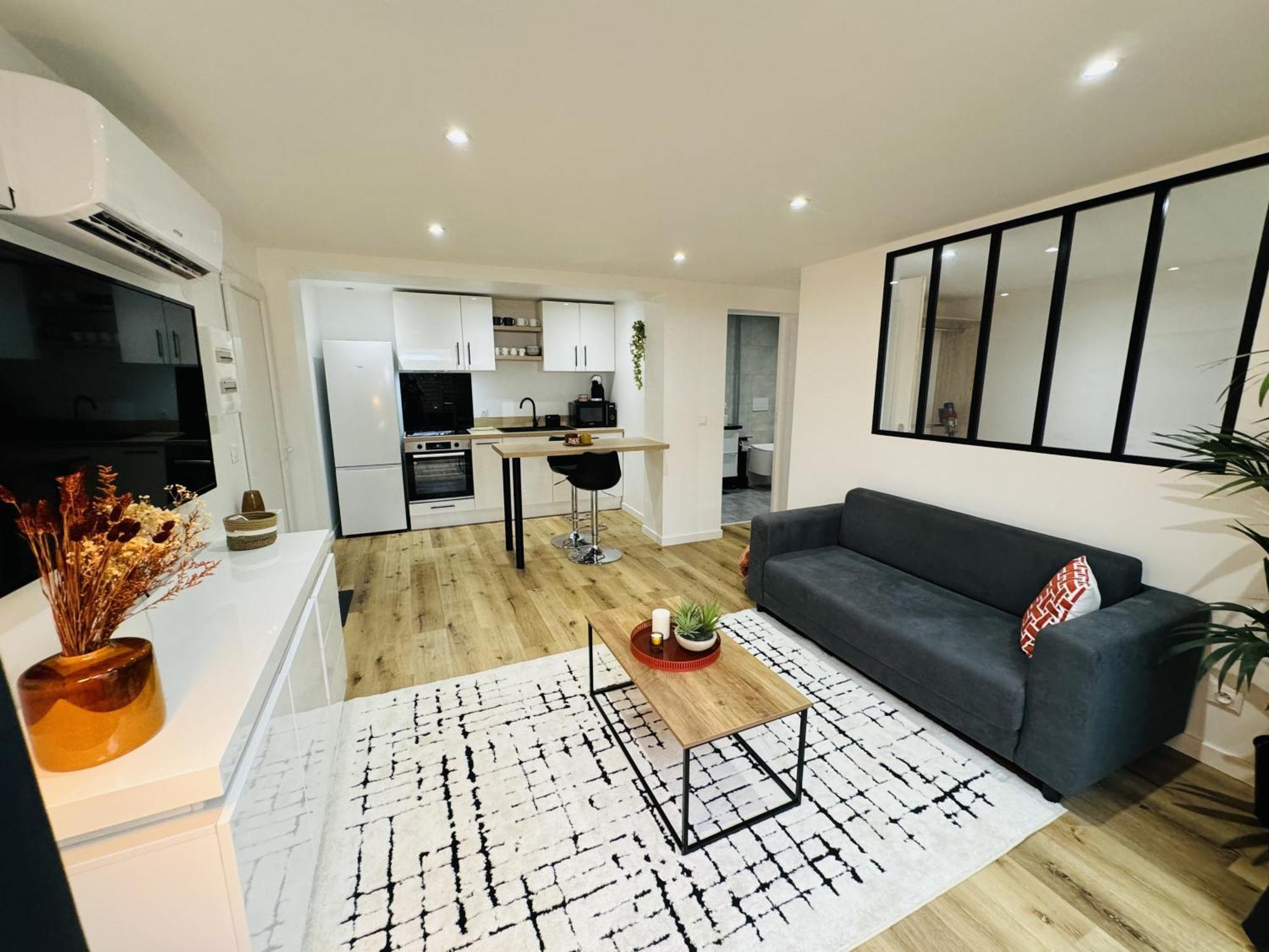 Le Bel Aire - Terrasse - Wifi Apartment เบกเลส์ ภายนอก รูปภาพ