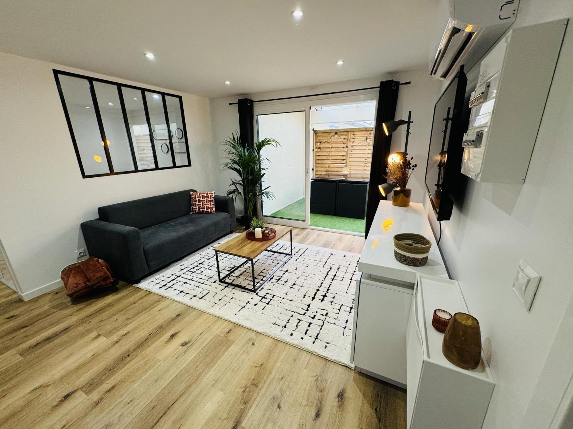 Le Bel Aire - Terrasse - Wifi Apartment เบกเลส์ ภายนอก รูปภาพ